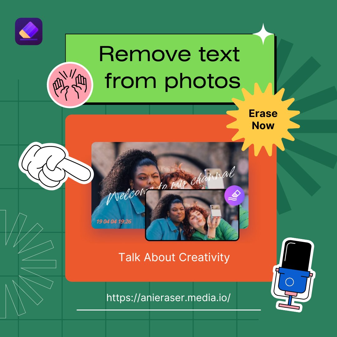 WS_UniConverter's tweet image. 🥳Remove text or timestamp from photos!
anieraser.media.io

#wondershare #objectremover #removeobjectinimage