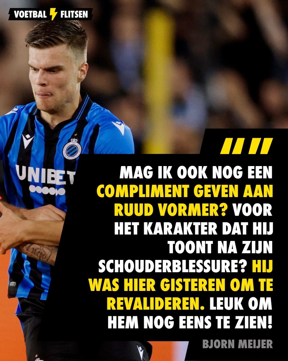 VoetbalflitsenB's tweet photo. Je kan Vormer uit Club Brugge halen, maar je kan Club Brugge niet uit Vormer halen 💙🖤
#Club #Brugge #ClubBrugge #JPL #Voetbal #Football #Soccer #VF #Voetbalflitsen #BjornMeijer #Meijer #RuudVormer #Vormer #ZulteWaregem #Essevee https://t.co/7wmhSR9GkO