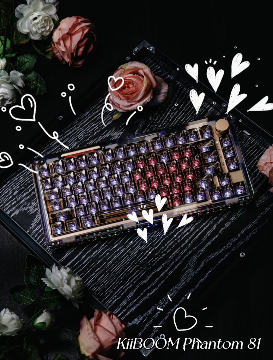KiiBOOM_2022's tweet image. Guess what the pattern is? This is my mood today❤, how about you?

#kiiboom #kiiboomkeyboard #keyboarddesign   #desksetup #homeofficesetup #homeofficespace #customkeyboards #homeoffices #mechkeyboard  #mechanicalkeyboard
