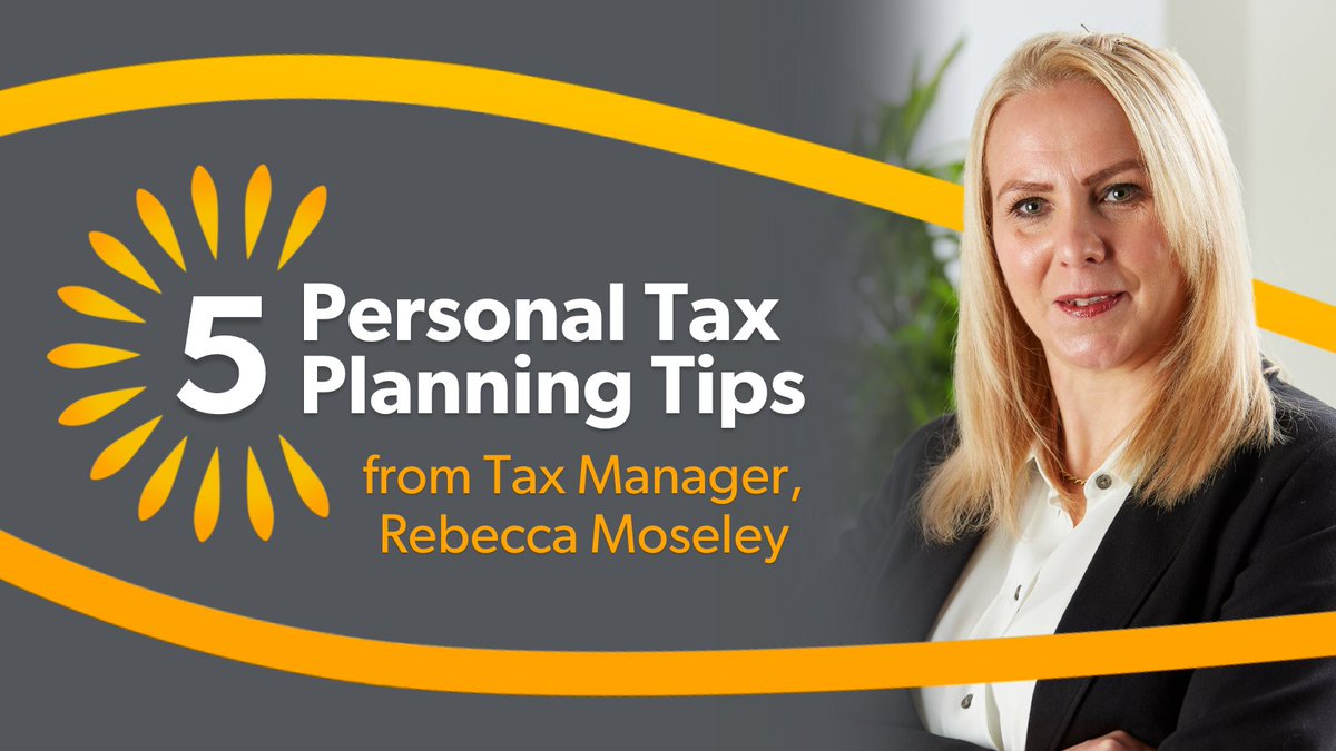 DJHAdvisers's tweet photo. With less than a month to go until the end of the tax year, it’s the perfect time to prioritise your personal tax planning. ⏰

That's why we've asked our Tax Manager, Rebecca Moseley, for her 5 key tips to help you plan effectively - https://t.co/NMzM2rQQSF https://t.co/21eIqRUpnn