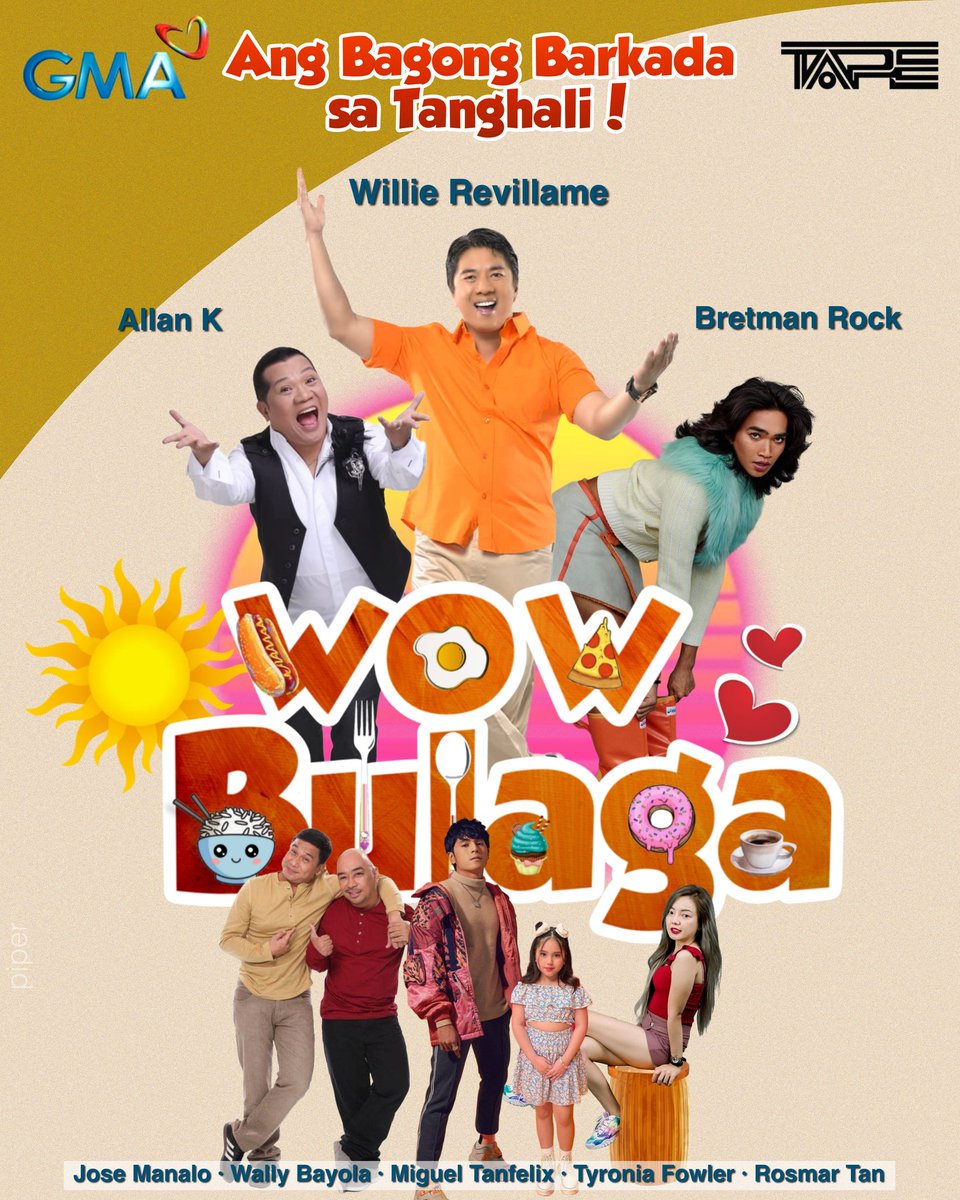 Lilith_Chounin's tweet photo. Goodbye Eat Bulaga, Hello Willie na ba... ctto https://t.co/1ZaAxCIG18
