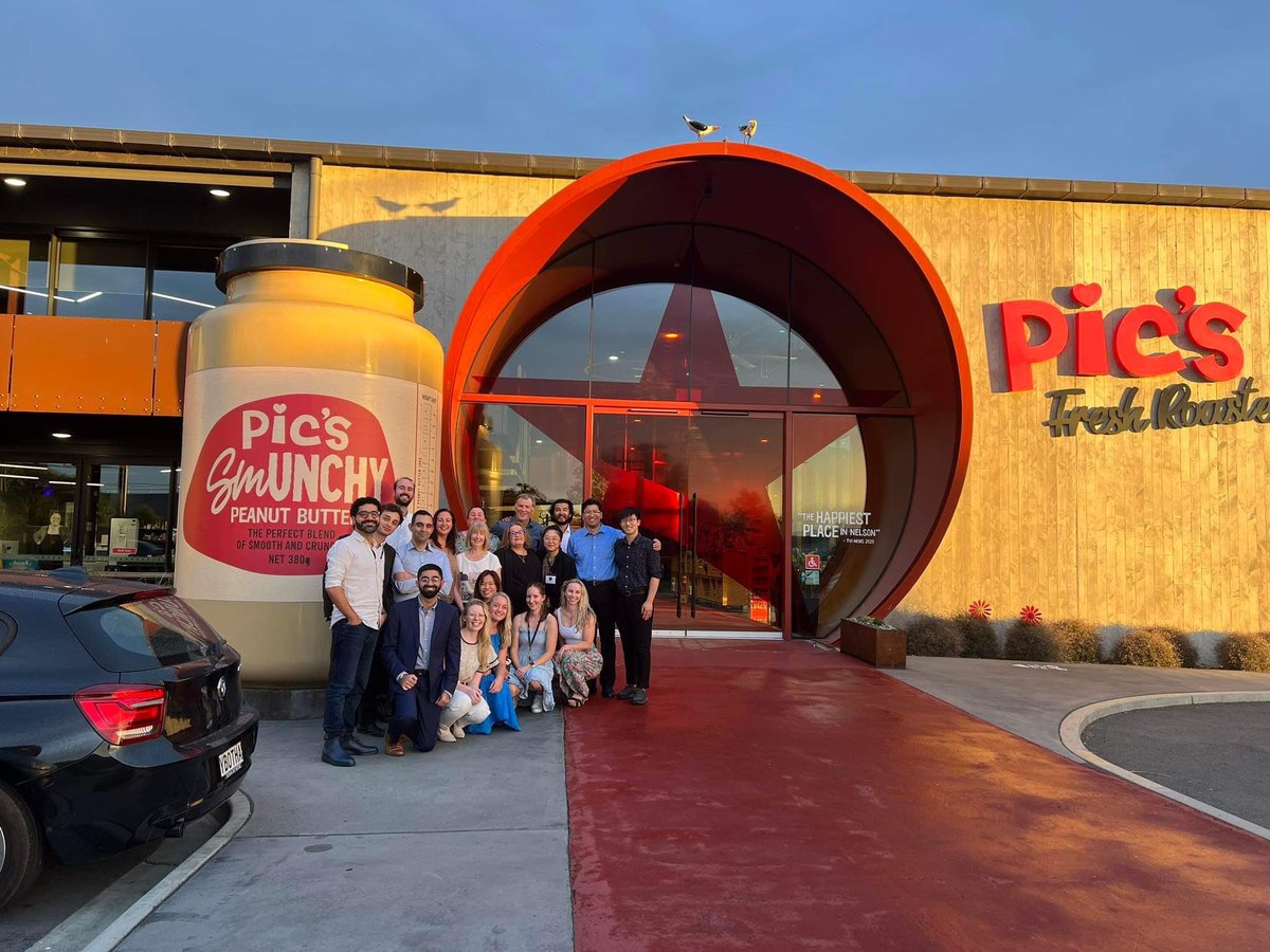 The Waikato Vascular team having a great time <a href="/vsnz2023nelson/">VSAoNZ2023Nelson</a> One of the highlights - a tour of Pics Peanut Butter World! Looking forward to day 2 tomorrow! <a href="/ManarKhashram/">Manar Khashram</a> <a href="/dranarayanan/">Anantha Narayanan</a> <a href="/morwan_bahi/">Morwan Bahi</a> <a href="/SineadGormley3/">Sinead Gormley</a> <a href="/DoctorJemz/">Jemma Davies</a>