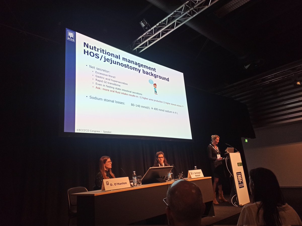 VaioSvolos's tweet photo. Dietary management of #highoutputstoma by Nicolette Wierdsma
🐨 Restict hypotonic
🐨 Increase isotonic
🐨 Total fluid restriction
🐨 Increase sodium
@D_ECCO_IBD
#ECCO2023 https://t.co/zZ3Xn3vmzH