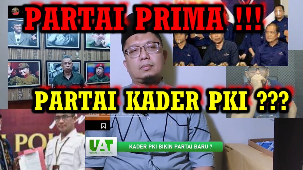 BabehAldoAje's tweet photo. RAKYAT WASPADA PARTAI PRIMA !!!
APAKAH ADA KADER PKI DI PARTAI PRIMA?? 
EMANG SERING BIKIN KACAU ????

https://t.co/jkyS1vBB87 https://t.co/DDHQ8Ckuao