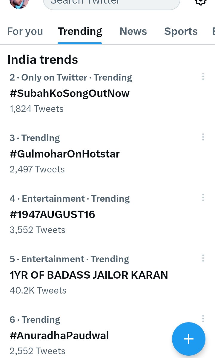 Aleena_kr's tweet photo. 40k π₯π₯π₯
And trending on 5π
1YR OF BADASS JAILOR KARAN
#KaranKundrra #KKundrraSquad
#Lockupwithkaran
#LockUppWithKaran https://t.co/ndY8tp4HdO