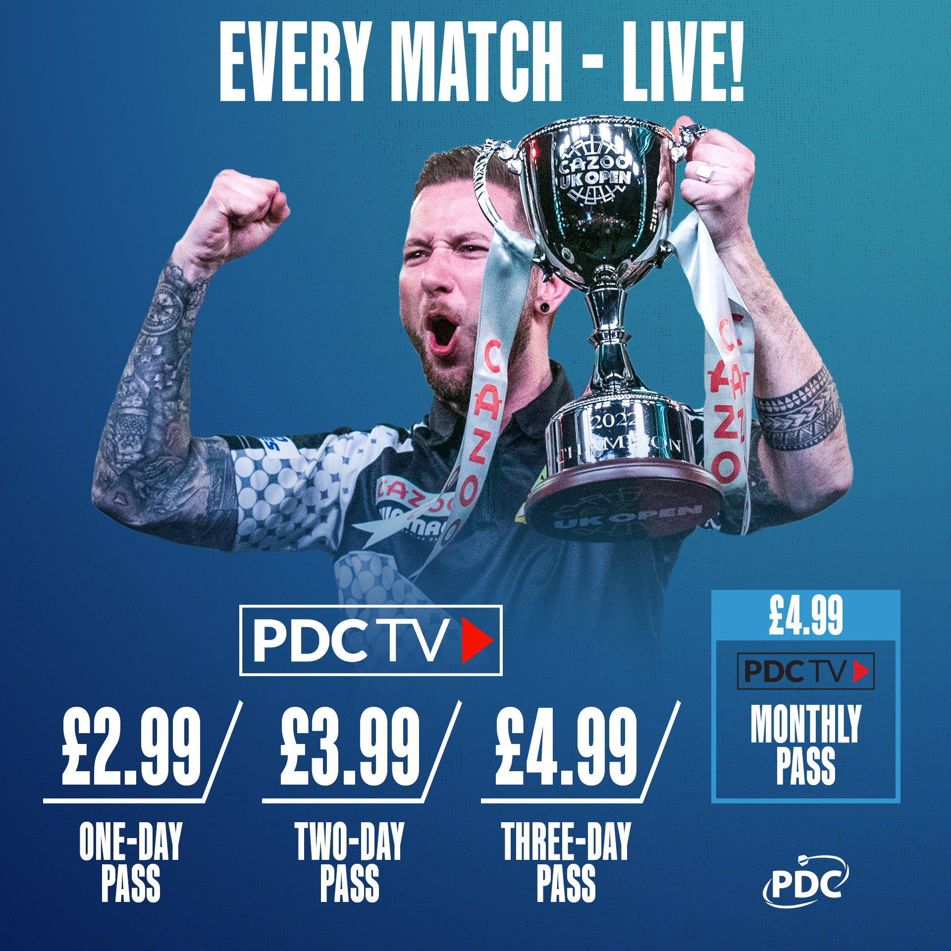 dart live uk open