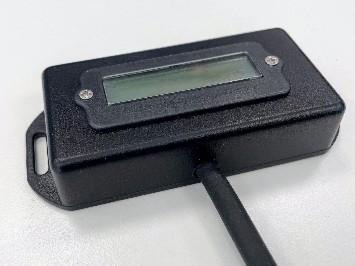 dyconics's tweet photo. Battery tester fits nice in Hammond plastic enclosure.

https://t.co/VR019oV7FJ

#arduino  #ESP32 #hammond #diy #diyprotjects https://t.co/ls2fSwgQez