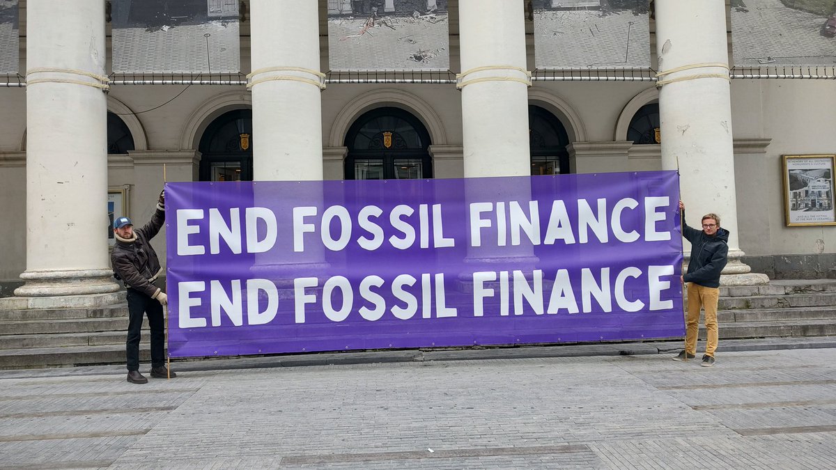 Our banner is ready, now we just need you 🤗💚 

#TomorrowIsTooLate
#FridaysForFutuee
#Brussels