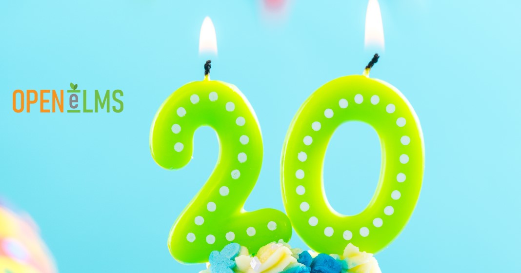 emilrw's tweet photo. Twenty years today we started Open eLMS. Open eLMS continues to be at the cutting edge of EdTech. Check out our latest move into Artificial Intelligence https://t.co/f9Xn98kU9z #AIEdtech #ArtificialIntelligence #EdTech #AI #openelms https://t.co/YrhIZ8cbLE