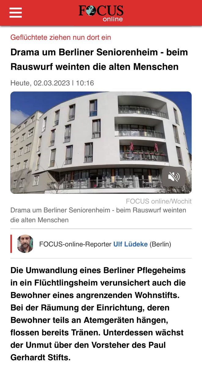 bressel_paul's tweet photo. Zunächst wurden den Mietern in #Loerrach ihre Wohnungen gekündigt, um Platz für #Flüchtlinge zu schaffen. Jetzt werden auch 110 Rentner eines Altenheim in Berlin vor die Tür gesetzt.
Wir brauchen dringend eine kontrollierte #Zuwanderung und #ABSCHIEBUNG! #Migrationspolitik https://t.co/WM5pdyD59G