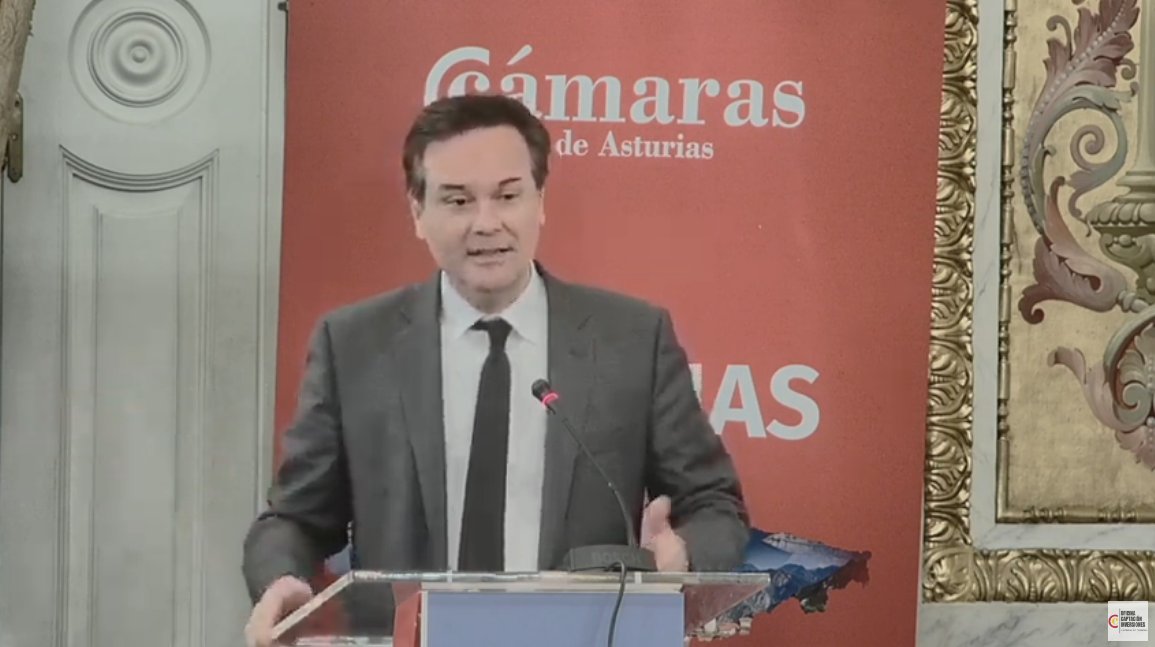 Francisco Blanco, Secretario General de Industría y Pyme del @mincoturgob interviene en la inauguración del II Foro de Inversiones "Asturias, tu nuevo destino de inversión empresarial".