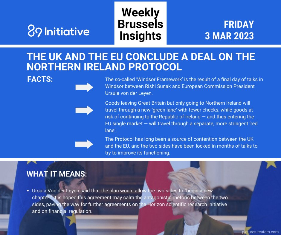 89initiative's tweet photo. Hello 89-ners! 
We hope that you will find our Weekly Brussels Insights interesting.
Have a good day! https://t.co/oirHJoZx9X