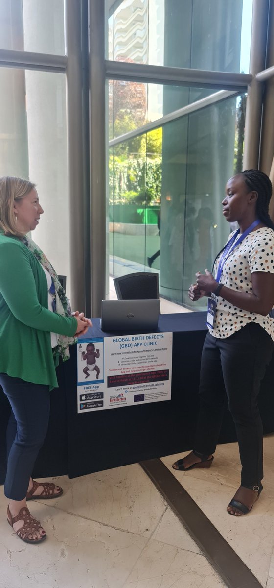 GlobalBirthDfx's tweet photo. Today is World Birth Defects Day. We're pleased that @DCarolineosoro is at the Intl Conference for Birth Defects in Developing Countries in Chile talking to delegates inc @IQICforCHD about the Global Birth Defects App &amp; the need to reinforce birth defects surveillance &amp; research https://t.co/0KryNPHNI3