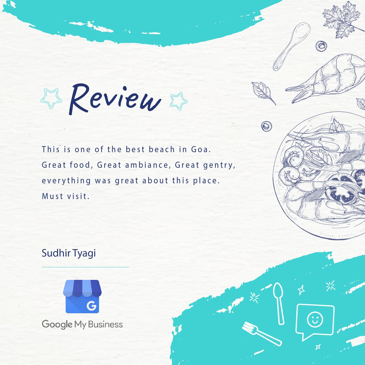 CalamariBB's tweet photo. Thank you for putting a smile on our faces. Feedback like this makes us @calamaribb work even harder to serve you better.

We're open everyday from 12 noon to 11:00 pm.

WhatsApp 7350075105 to make a reservation
.
.
#candolim #calamaribatheandbinge #guestreview #googlereview https://t.co/rMo1SAwmT8