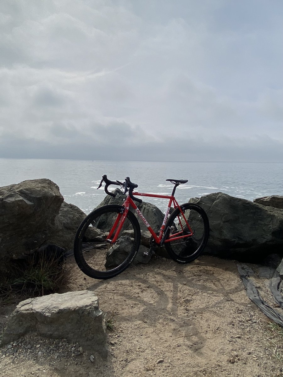 It's @RitcheyLogic #FanFriday! Here's Kerstin's Swiss Cross on a shakeout ride near Santa Cruz after its journey from Germany. #ShareYourRitchey #RitcheyLogic #RitcheyRides #BuiltFromLife
