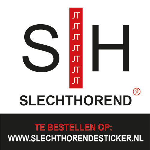 Vandaag is de internationale dag van het gehoor. Eén op de twaalf Nederlanders is slechthorend. Zie je deze sticker achterop een fiets, dan weet je dat de berijder je waarschijnlijk minder snel zal opmerken. Een beetje geduld en voorzichtig inhalen zijn dan extra op hun plek.