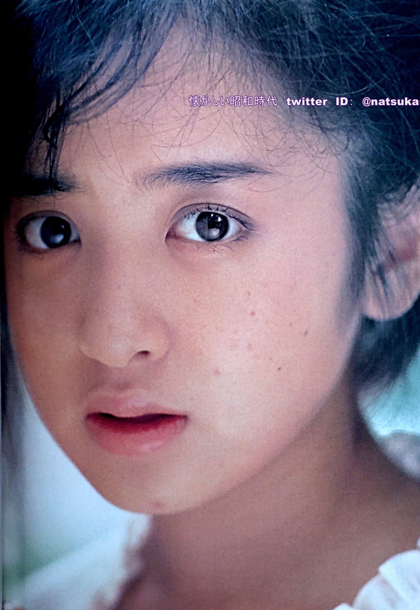 MERU メル 1985年7月号 アイスクリーム 斉藤由貴 裏表紙 昭和レトロ FqSQlxqakAENBAd.jpg:large