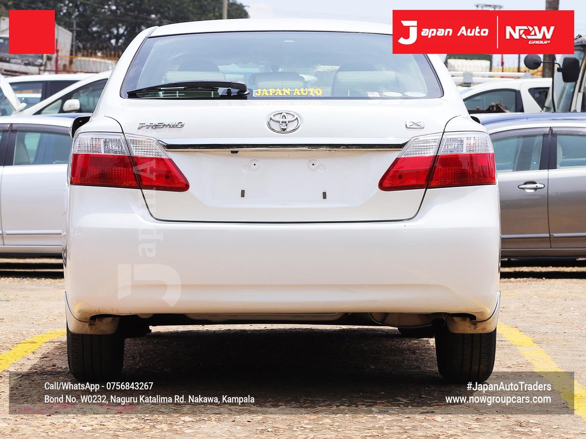Japanautotrader's tweet image. In Stock, Toyota Premio 2008
Call or WhatsApp us on 0756843267 or visit nowgroupcars.com #nowgroupcars #japanautotraders #kampalarides #safecars #Uganda #luxurycarsforsale #instagramcars #tiktokcars #snapchatcars #kampaladealership #toyotapremio