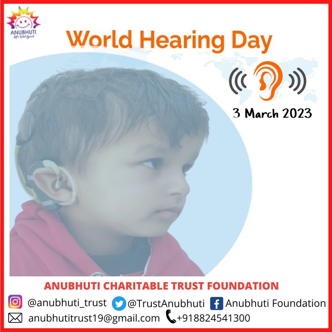 Happy World Hearing Day ! 
Let's celebrate the gift of hearing and raise awareness about the importance of taking care of our ears. 
#worldhearingday #hearinghealth #hearingloss #loveyourears #cochlearimplant