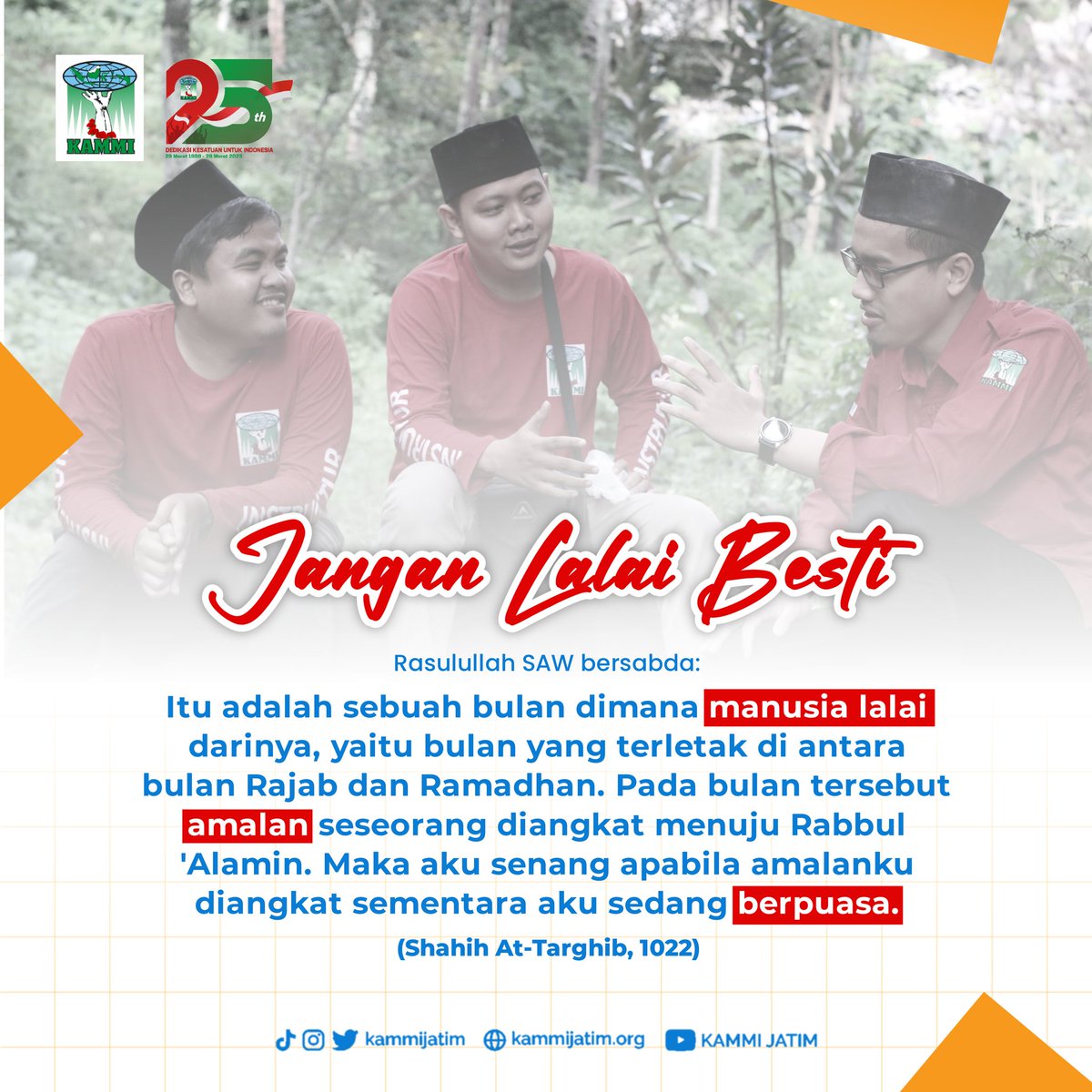 KAMMIJatim's tweet image. Ayo siap-siap besti #syaban #Ramadhan