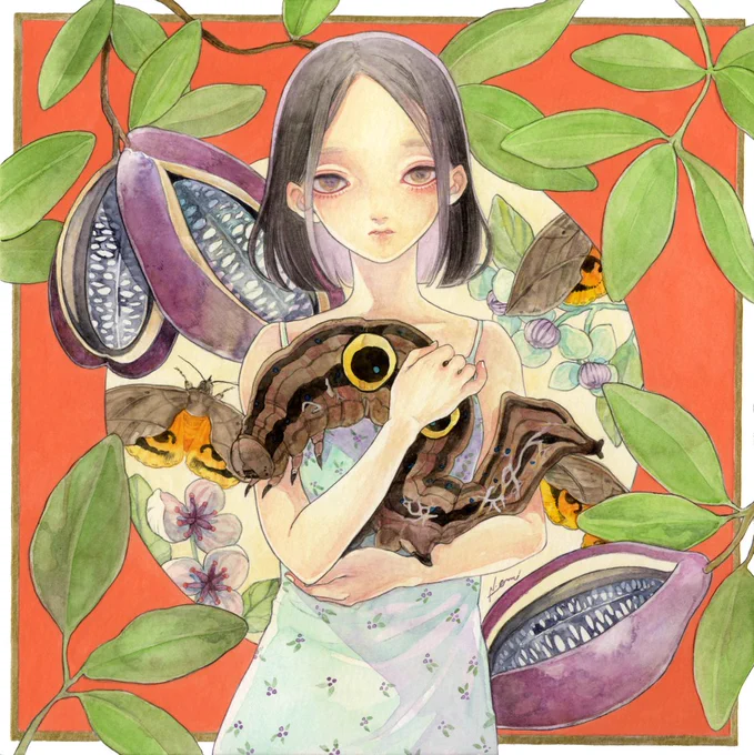 元の絵もはっとこう いや～可愛いですね!!ヤケクソ 