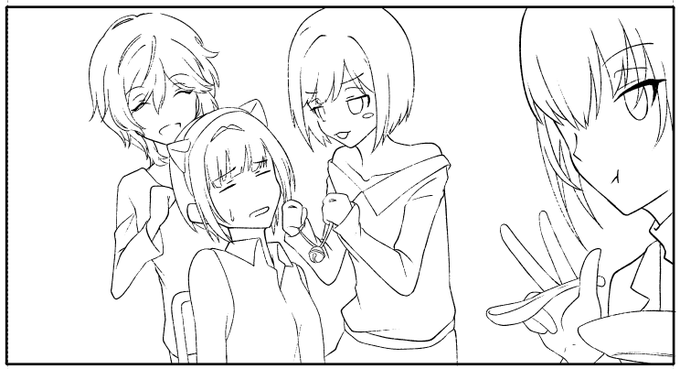 にゃん・にゃん・にゃんに絡まれる千夜ちゃん 