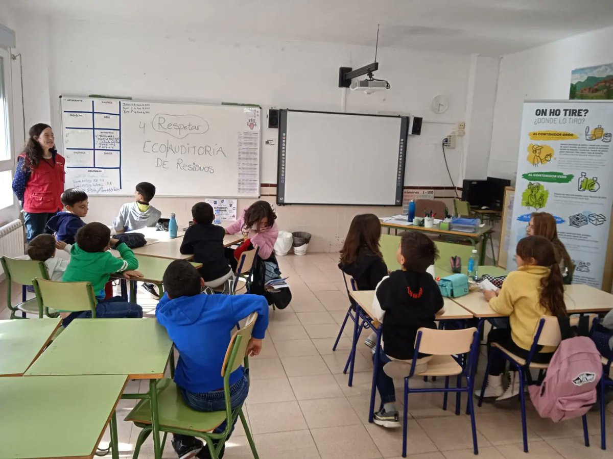 rdecategoria's tweet photo. 🌞 Durant aquests dies el nostre equip d'educadores ambientals ha visitat les escoles de #santjoandemoro #zucaina i #villahermosadelrio
L'alumnat ha gaudit molt! 
Hem aprés a ser investigadores ambientals 🧐 i hem fet una ecoauditoria 📝de residus del nostre cole! https://t.co/76AvKlXlgu