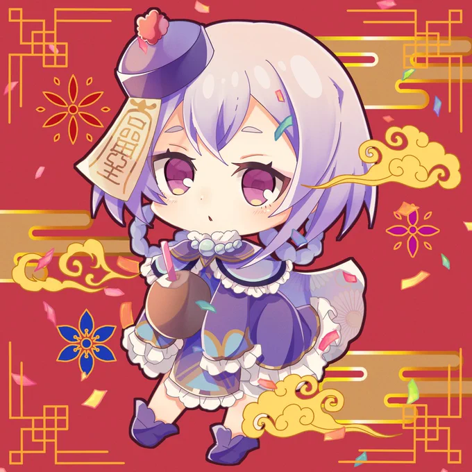 七七ちゃんおめでとう( ֦ơωơ֦)#七七生誕祭2023 #GenshinImpact 