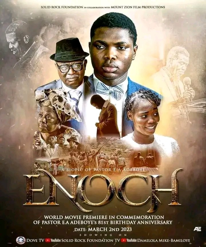 gospelfilmsng's tweet photo. Have you seen the Enoch Movie?
Yes >>>>>> Like ❤️
Recommend >>>> Retweet ♻️

Still showing on Damilola Mike-Bamiloye (YouTube) &amp; Solid Rock FOundation TV (YouTube). https://t.co/qrDRbPuVoP