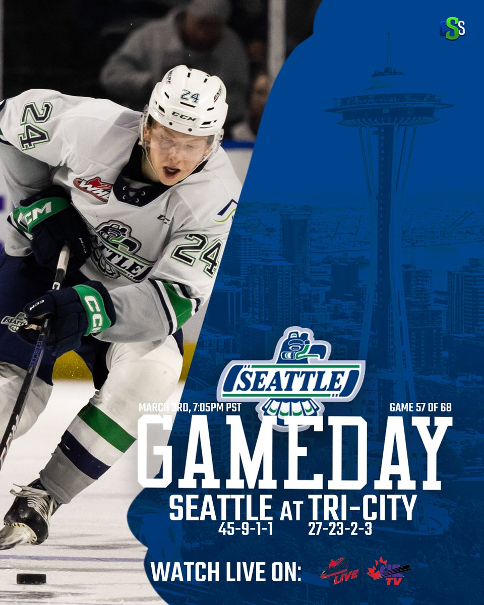 CSS_Futures's tweet photo. It's @SeattleTbirds gameday! The T-Birds head out on the road to battle the @TCAmericans tonight, aiming to continue their high flying.
Photo by @wolter_liz
#BestInTheWest #SeattleThunderbirds #Thunderbirds #WHL #SeattleHockey #TCAmericans #TCAms #ReidSchaefer https://t.co/6v30kYHaXo