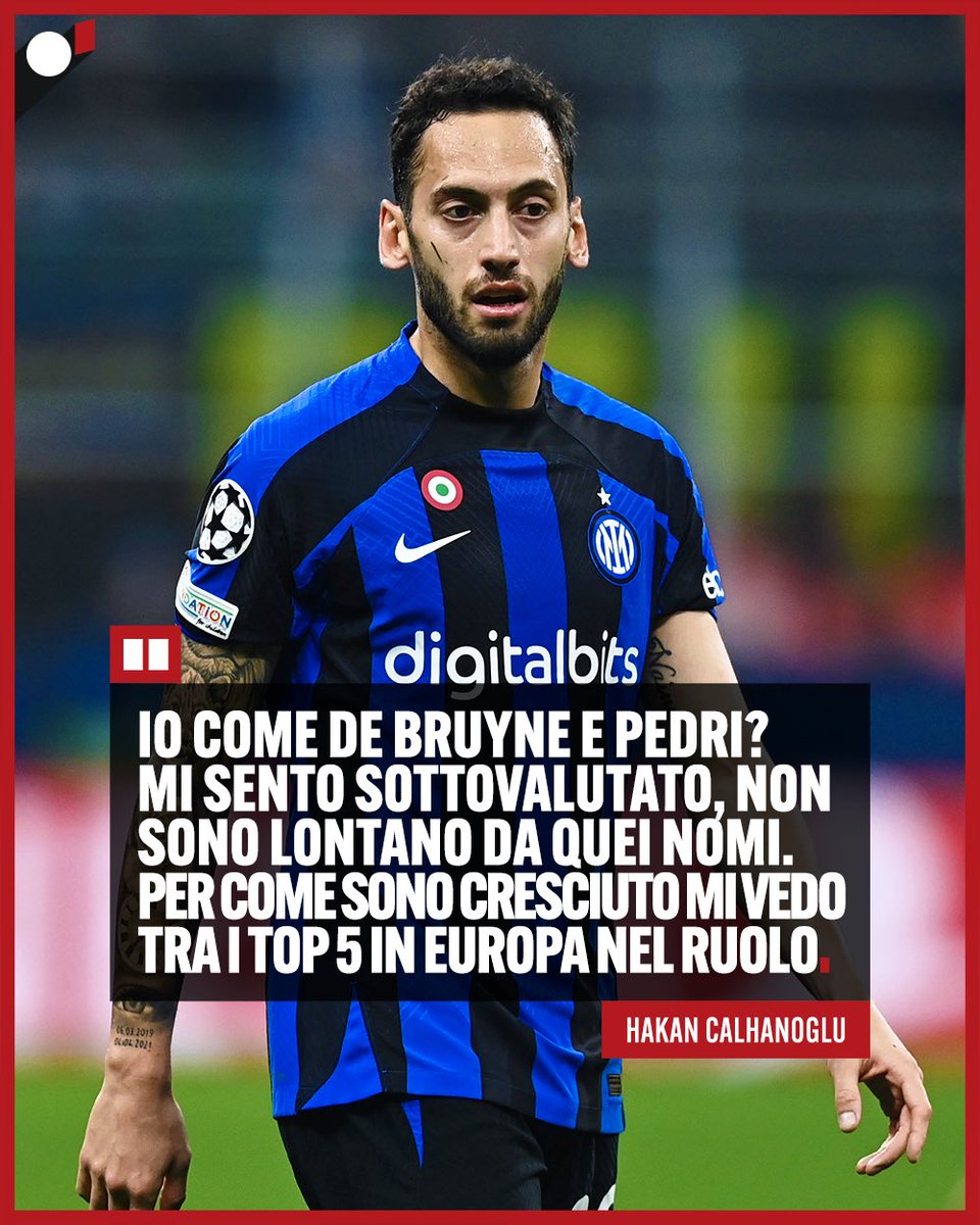 CB_Ignoranza's tweet photo. Calhanoglu si è sbilanciato così durante un’intervista alla Gazzetta dello Sport.

Io quando mi arriva la botta di autostima il sabato sera prima di uscire.

#Calhanoglu #Inter https://t.co/hkNwGzwXhZ