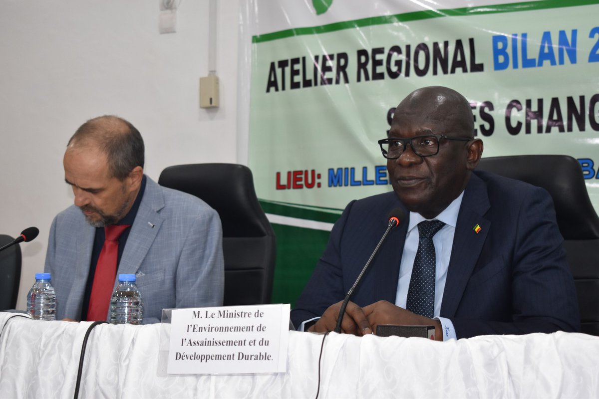 #BENKADI est une initiative pour améliorer les politiques publiques en matière d'adaptation au #changementclimatique 🌍. 

Pendant l'atelier régional <a href="/GerrmannM/">Marchel Gerrmann</a> a souligné l'importance de prendre en compte les besoins des communautés les plus vulnérables au changement climatique.