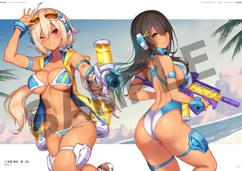 「朱羅再販グッツのご購入はこちらから～メガミデバイス朱羅カスタマイズメガミデバイス」|Nidy-2D-のイラスト