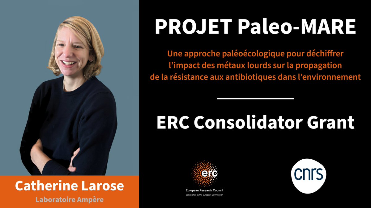 CNRSingenierie's tweet photo. [Lauréate #ERCCoG🏆]
Catherine Larose vérifie si une co-sélection existe entre résistance aux métaux lourds et aux antibiotiques dans les génomes microbiens à l’aide de données remontant jusqu’à l’époque préindustrielle 🏭
▶️ https://t.co/9HfTvhc09L
#VendrediLecture https://t.co/8SZPz3QWyf