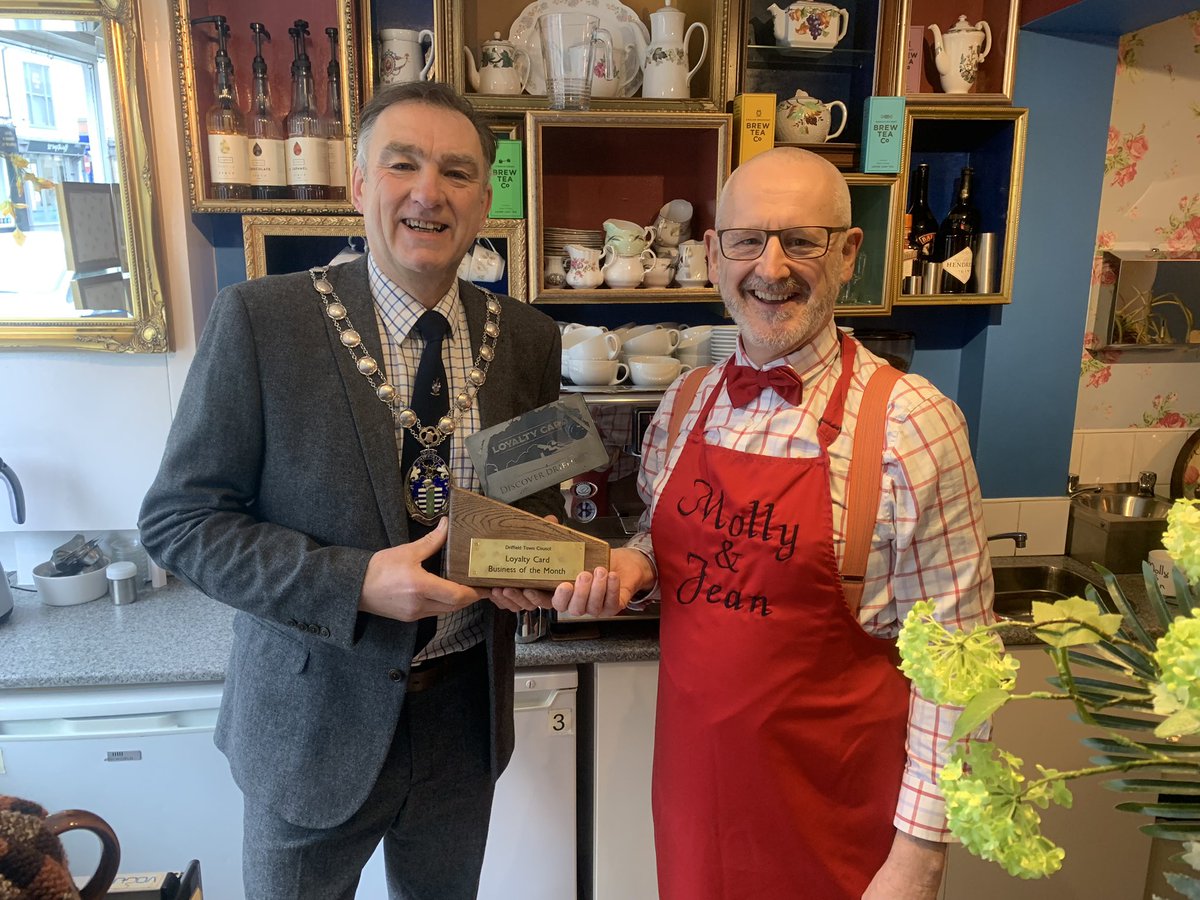 greatdriffradio's tweet photo. Congratulations to Simon and the team at Molly & Jean winner of the #discoverdriffield February Business of the Month @Driffield_TC @markblakeston #wolds #eastriding https://t.co/xnVUmQv6Hk