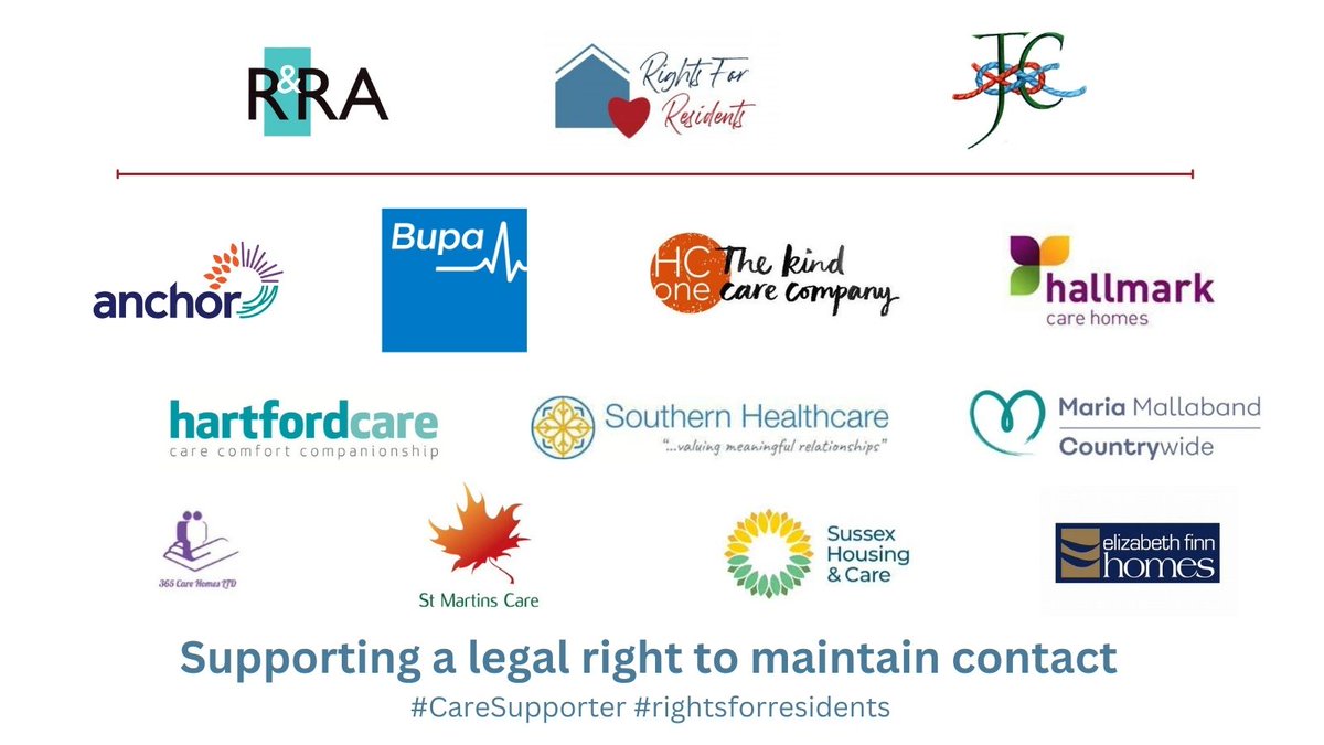 rightsforresid2's tweet photo. Fantastic to add @AnchorLaterLife to the list of #caregroups supporting the right to maintain contact in all care settings #GloriasLaw - thank you to all #rightsforresidents https://t.co/au9tg9rUJX