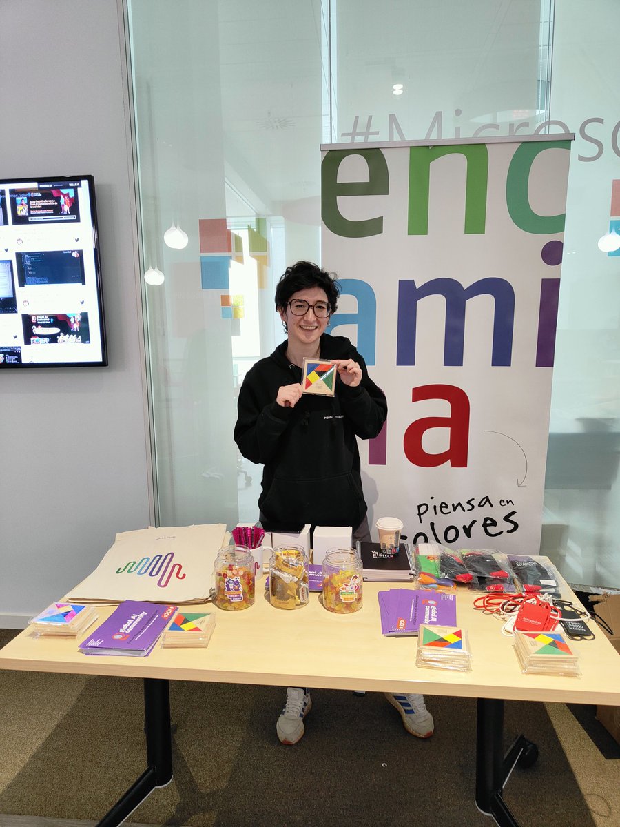 GaibSpain's tweet photo. ¡Gracias a nuestro sponsor #Gold @ENCAMINA que nos acompaña hoy y que hace posible con todos sus colores nuestro evento!

#GlobalAIBootcamp https://t.co/s0uPnNauHI