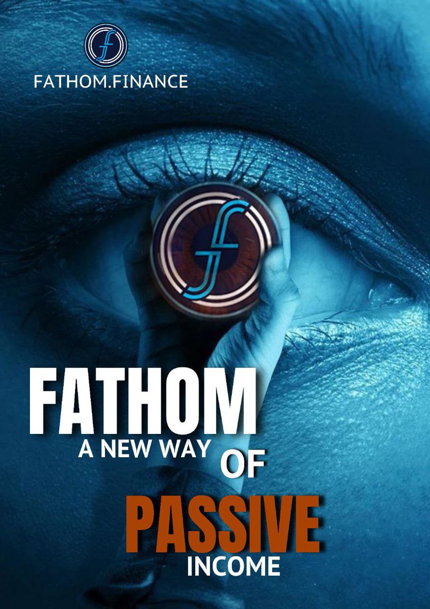Lina_7071n's tweet photo. Can you fathom the possibilities?
Fathom ... A New Way.

#FATHOM 

🐳🐳🐳

@FathomFinance

#blockchain 
#RBXS
 #MONEY https://t.co/NYH2Hv1A4n