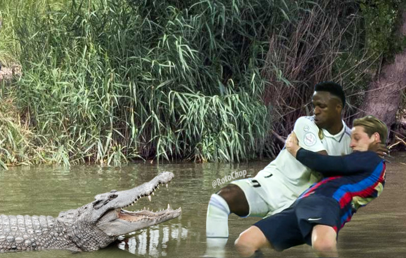 TrollFootball's tweet image. Vini saved De Jong 🙌