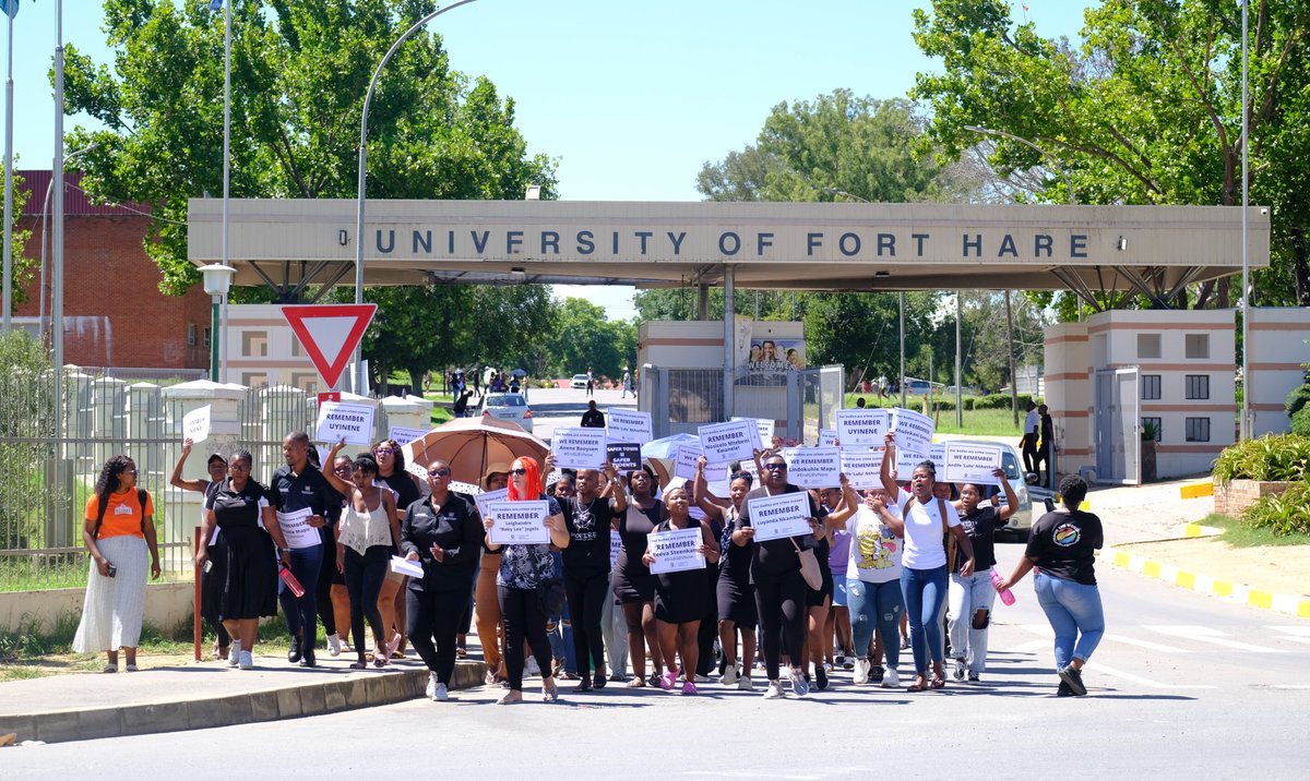 University_Fort Hare on Twitter: "Yesterday, parts of the small town of
