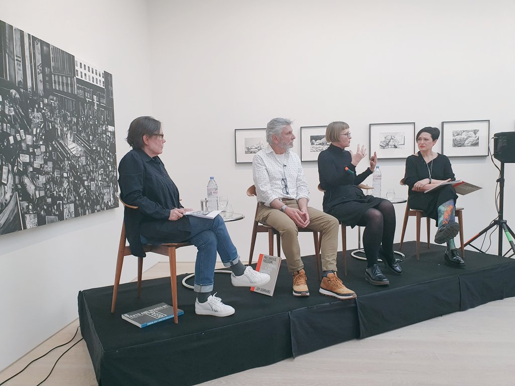 CristeaRoberts's tweet image. Thank you to the speakers - Ingrid Swenson, Nick Willing, @joygerrard, @HettieJudah and everyone that attended yesterday&apos;s panel discussion. Image as Protest: #JoyGerrard &amp;amp; #PaulaRego closes tomorrow, Sat 4 March.