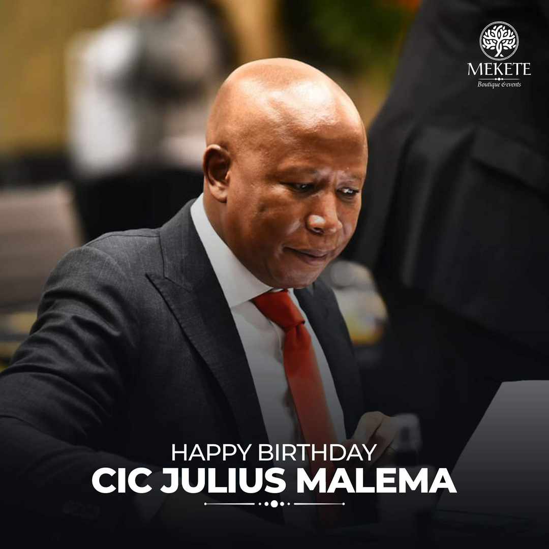 Happy birthday Sello Julius Malema   have a blessed and wonderful birthday Son_of_the_soil 