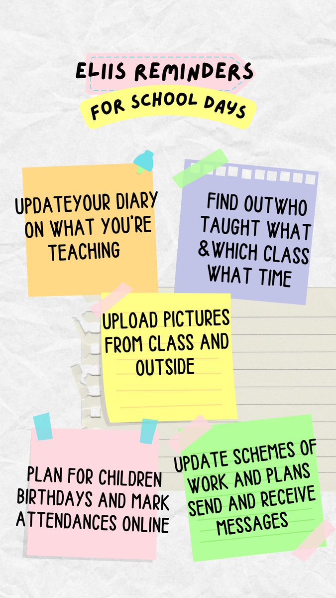 Eliis school management software on a free trial