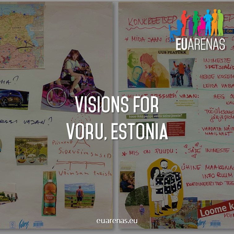 euarenas_h2020's tweet photo. What are people's visions for #Voru, Estonia? ๐ช๐ช
Read the results of their final development strategy meeting here: https://t.co/A8KnBj3a7S https://t.co/MS0Uxgbwa3