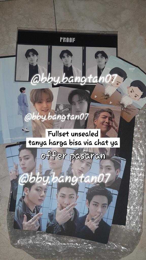 Teteet31's tweet photo. Bantu rt/like ya, tysm💜
WTS/Want To Sell
Stop collect🥺 udah lama gk habis²

⚠️TAKE BANYAK DAPET DISKON
💰 tertera digmbr. jika tdk ada silahkan tanya
🏡 Lombok Mataram Indonesia
💜 Inc pack, exc admin oren
🌻 Condi? DM

Want to sell want to buy album bts photocard official bts https://t.co/CuLWCt628Z