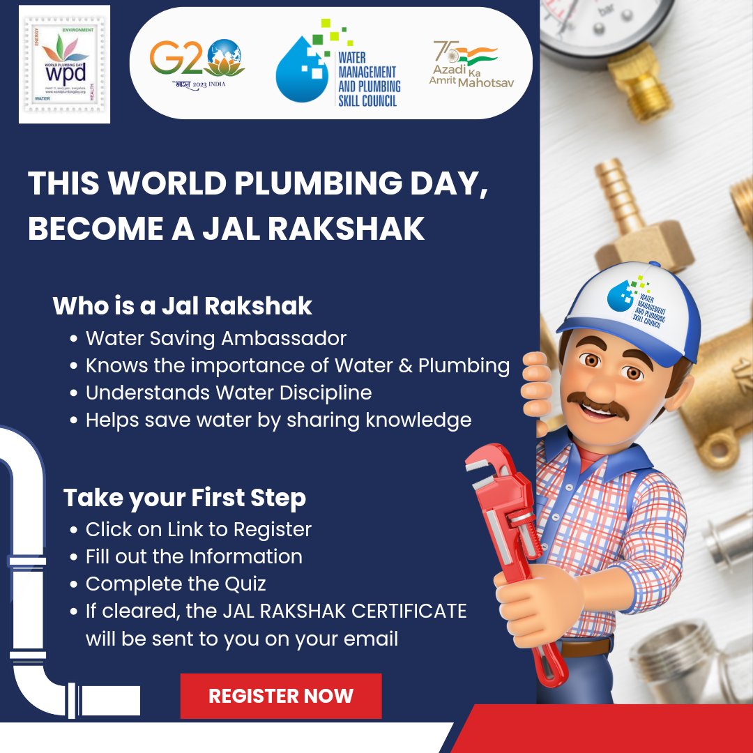 Water Management & Plumbing Skill Council on Twitter "This World