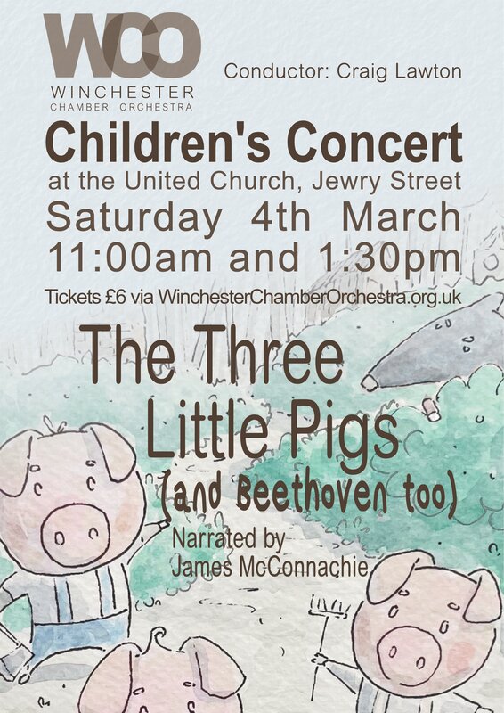 Tomorrow! #Winchester #familyfun #LiveMusic #Beethoven #3LittlePigs  @WinchChambOrch <a href="/j_mcconnachie/">James McConnachie</a>