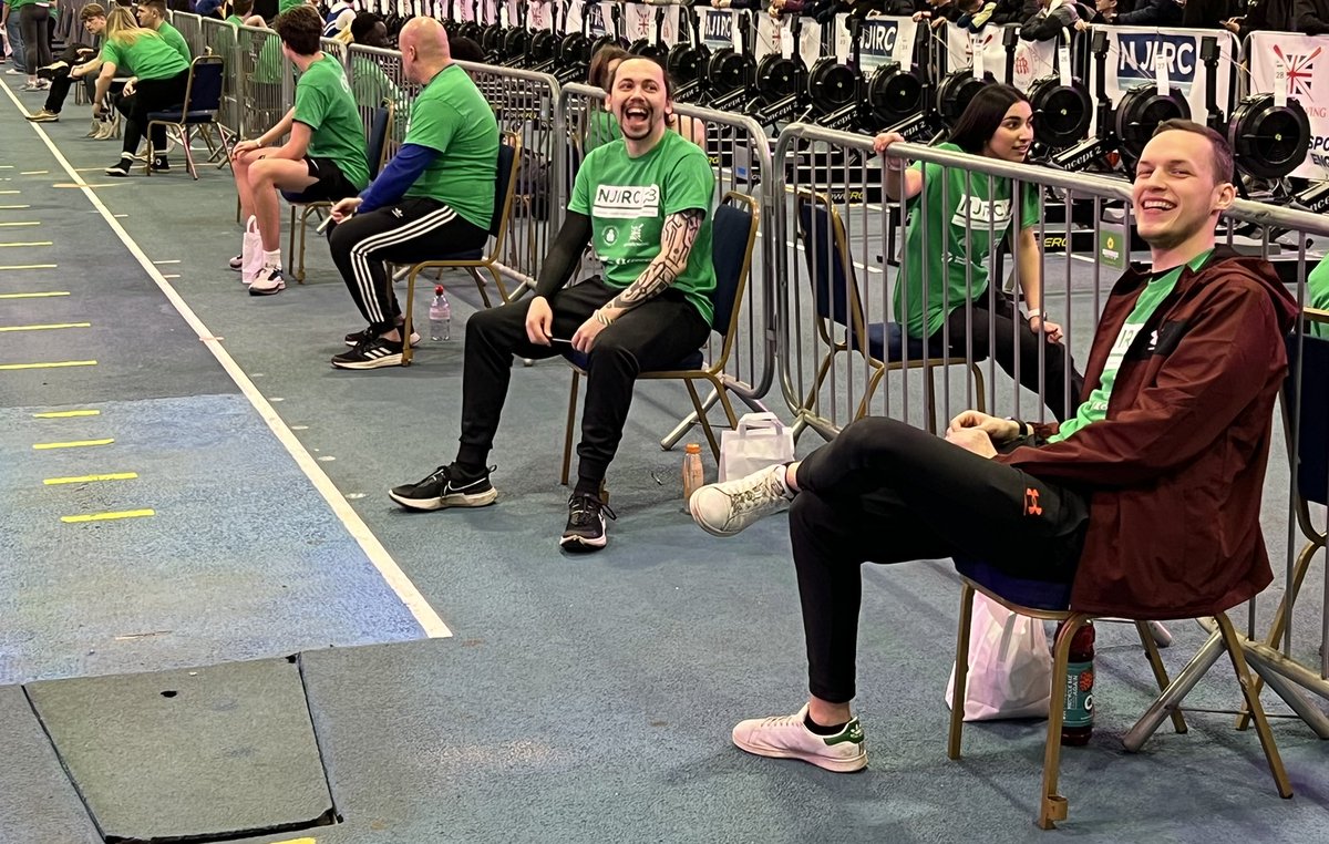 CCTeamLeeds's tweet photo. Apprentices Jamie and Owen assisting on the National Junior Indoor Rowing Championship in Leeds @WeAreCoachCore https://t.co/G7heO3lx7r