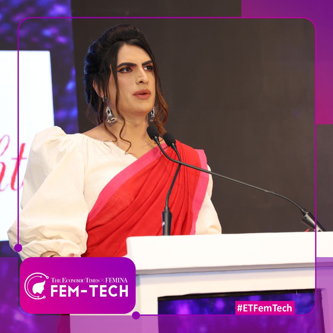 "At the very base of it all, it is very necessary to educate kids about inclusion and diversity" was shared by <a href="/thedivasushant/">Sushant(RANI)Divgikr</a> (Rani KoHeNur), Actor/Singer/Influencer/Activist at the 3rd edition of The Economic Times x <a href="/FeminaIndia/">Femina</a>  presents FemTech Summit!