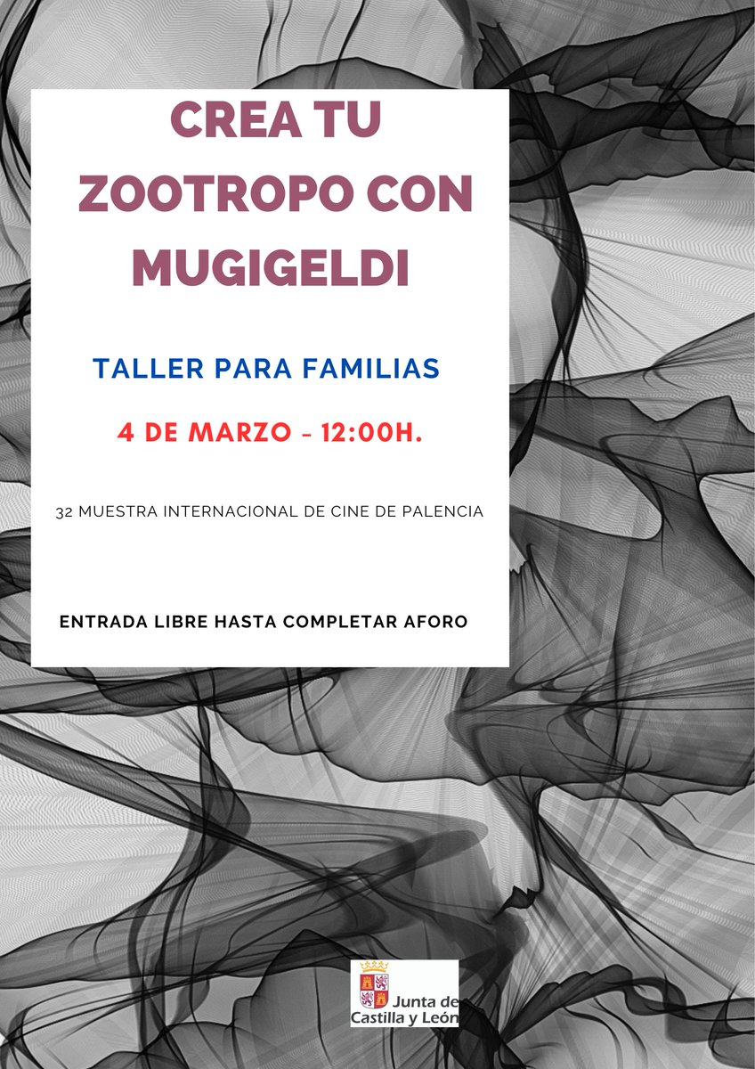 BiblioPalencia's tweet photo. Mañana es sábado y ¿aún no sabes qué hacer? #VEN a @BiblioPalencia y aprende a crear tu propio zoótropo en este taller familiar con motivo de la #32MCIP @oficial_mcip https://t.co/nRagsdxWB5